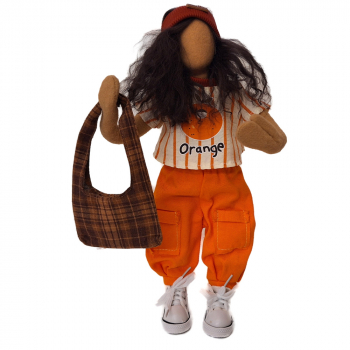 Preview: Jugendliche(r) - orange Kleidungsgarnitur